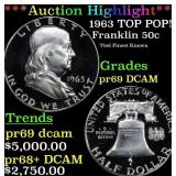 ***Major Highlight*** 1963 Proof Franklin Half Dol