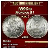 ***Major Highlight*** 1890-s Morgan Dollar $1 ms65