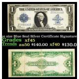 1923 $1 large size Blue Seal Silver Certificate Gr