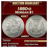 ***Major Highlight*** 1880-o Morgan Dollar $1 ms64