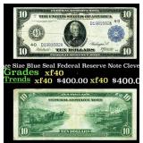 1914 $10 Large Size Blue Seal Federal Reserve Note