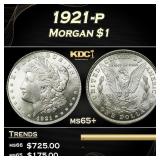 1921-p Morgan Dollar $1 Grades GEM+ Unc