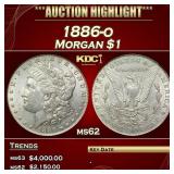 ***Major Highlight*** 1886-o Morgan Dollar $1 Sele