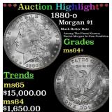 ***Major Highlight*** 1880-o Morgan Dollar $1 ms64