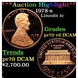 ***Auction Highlight*** 1978-s Proof Lincoln Cent