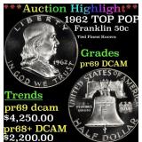 ***Major Highlight*** 1962 Proof Franklin Half Dol