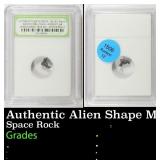 Authentic Alien Shape Meteorite Space Rock Campo D