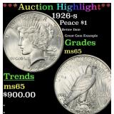 ***Major Highlight*** 1926-s Peace Dollar $1 ms65