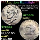 ***Auction Highlight*** 1976-p Ty 1 Eisenhower Dol