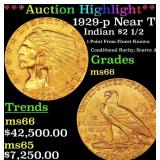 ***Major Highlight*** 1929-p Gold Indian Quarter E