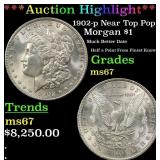 ***Major Highlight*** 1902-p Morgan Dollar Near To