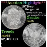 ***Major Highlight*** 1878-cc Morgan Dollar $1 ms6