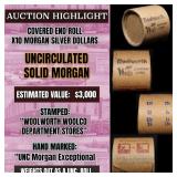 *EXCLUSIVE* x10 Morgan Covered End Roll! Marked "U