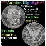 ***Major Highlight*** 1878-cc Morgan Dollar $1 ms6