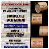 *EXCLUSIVE* x10 Morgan Covered End Roll! Marked "U