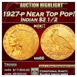 ***Major Highlight*** 1927-p Gold Indian Quarter E