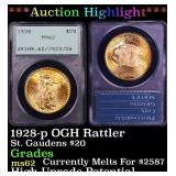 ***Major Highlight*** 1928-p Gold St. Gaudens Doub