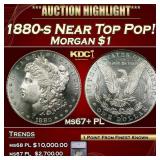 ***Major Highlight*** 1880-s Morgan Dollar Near To