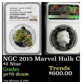 NGC 2015 Marvel Hulk Colorized Avengers Age of Uit