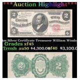 ***Major Highlight*** 1891 "Windom Note" $2 Large