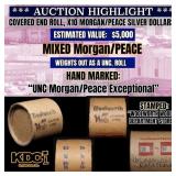 *EXCLUSIVE* x10 Morgan Covered End Roll! Marked "U