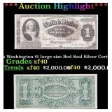 ***Major Highlight*** 1886 Martha Washington $1 la