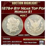 ***Major Highlight*** 1878-p 8tf Morgan Dollar Nea