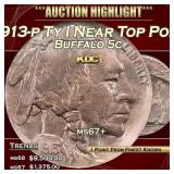 ***Major Highlight*** 1913-p Ty I Buffalo Nickel N