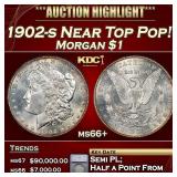 ***Major Highlight*** 1902-s Morgan Dollar Near To