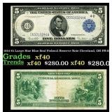 1914 $5 Large Size Blue Seal Federal Reserve Note