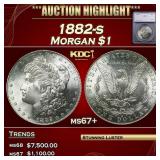 ***Major Highlight*** 1882-s Morgan Dollar $1 ms67