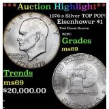 ***Auction Highlight*** 1976-s Silver Eisenhower D