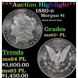 1880-o Morgan Dollar $1 ms63+ PL SEGS