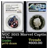 NGC 2015 Marvel Captin America Colorized Avengers