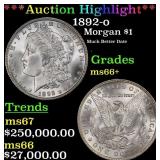 ***Major Highlight*** 1892-o Morgan Dollar $1 GEM+