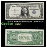 1957A $1 Blue Seal Silver Certificate Grades Choic