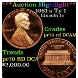 ***Auction Highlight*** 1981-s Ty 1 Proof Lincoln