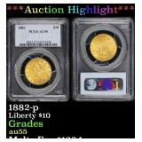 ***Major Highlight*** 1882-p Gold Liberty Eagle $1