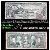 1896 Martha & George Washington "Educational Serie