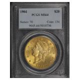 ***Major Highlight*** 1904-p Gold Liberty Double E