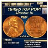 ***Major Highlight*** 1942-d Lincoln Cent TOP POP!