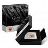 2022 Game OF Thrones Targaryen Sigil 1 oz .999 Sil