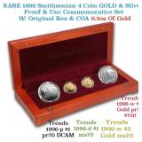 ***Major Highlight*** RARE 1996 Smithsonian 4 Coin