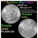 ***Major Highlight*** 1878-cc Morgan Dollar $1 ms6