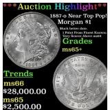 ***Major Highlight*** 1887-o Morgan Dollar Near To