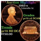 ***Auction Highlight*** 1983-s Proof Lincoln Cent