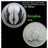 2023 Star Wars Jedi Order Crest 1oz .999 Silver $2