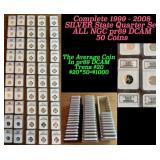 ***Major Highlight*** Complete 1999 - 2008 SILVER