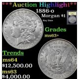 ***Major Highlight*** 1886-o Morgan Dollar $1 Sele