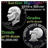 ***Auction Highlight*** 1976-s Silver Proof Eisenh